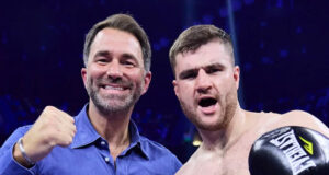 Johnny Fisher says he's surprised by the comments of Eddie Hearn after joining Zuffa Boxing Photo Credit: Mark Robinson Matchroom Boxing