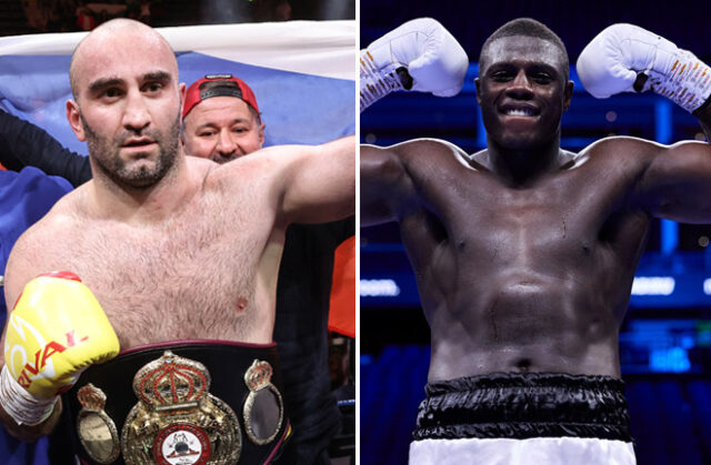 Murat Gassiev defends his WBA heavyweight world title against Peter Kadiru in Moscow on Saturday Photo Credit: IBA Pro/Mark Robinson Matchroom Boxing Murat Gassiev defends his WBA heavyweight world title against Peter Kadiru in Moscow on Saturday Photo Credit: IBA Pro/Mark Robinson Matchroom Boxing