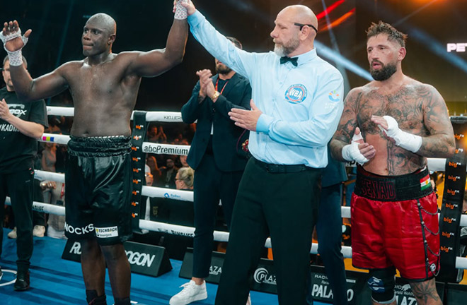 Kadiru overcame Gashi in May Photo Credit: Ringside Zone
