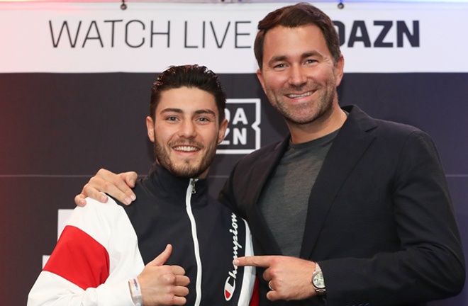 Hearn also promotes Kelly Photo Credit: Ed Mulholland/Matchroom Boxing