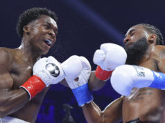 Abdullah Mason stopped Albert Bell in the 12th round in Cleveland Photo Credit: Top Rank