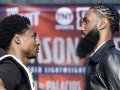 Abdullah Mason faced off with Albert Bell. Photo Credit: Top Rank