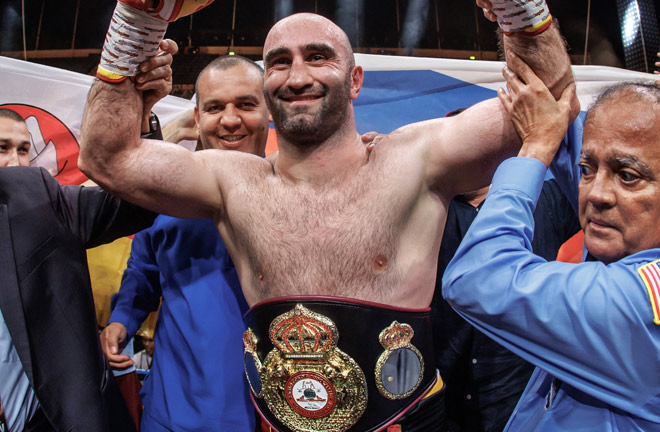 Gassiev retained his WBA heavyweight world title Photo Credit: IBA Pro