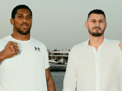 Anthony Joshua faces Kristian Prenga in Saudi Arabia on Saturday Photo Credit: Matchroom Boxing