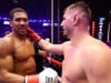 Anthony Joshua climbed off the canvas twice to knock out Kristian Prenga in the second round in Saudi Arabia Photo Credit: Mark Robinson Matchroom Boxing