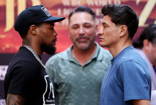 Roach and Zepeda clash tomorrow night. Photio Credit: Golden Boy / Cris Esqueda