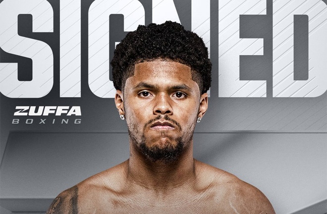 Stevenson signed with Zuffa Boxing Photo Credit: Zuffa Boxing