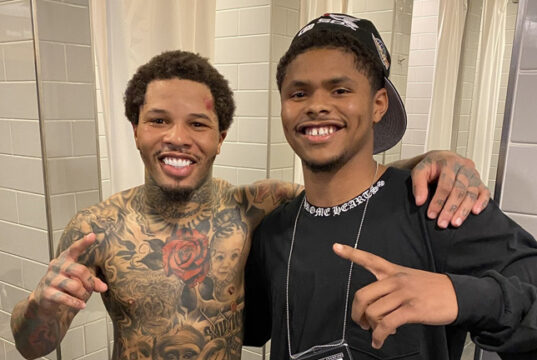 Shakur Stevenson believes a fight with Gervonta Davis will happen