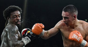 Errol Spence Jr was beaten on his return against Tim Tszyu in Australia Photo Credit: No Limit Boxing