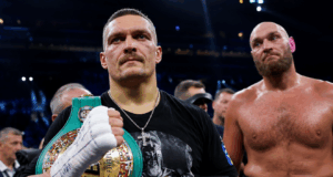 Usyk on Fury Wach — Oleksandr Usyk speaking to media