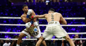 Teofimo Lopez eased past Rolly Romero. Photo Credit: MMA Fighting