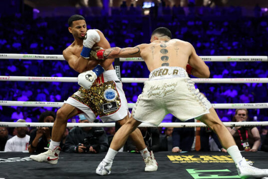 Teofimo Lopez eased past Rolly Romero. Photo Credit: MMA Fighting