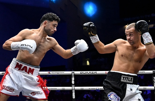 James Dean Fury on professional debut. Photo Credit: Boxxer/ Chris Dean