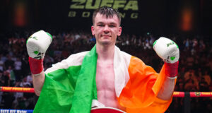 Aaron McKenna became the new IBF middleweight world champion Photo Credit: Zuffa Boxing