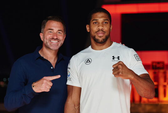 Eddie Hearn has sent an addendum to the Fury vs Joshua contract Photo Credit: Mark Robinson Matchroom Boxing