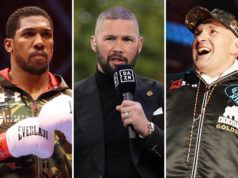 Tony Bellew has criticised the prospect of Tyson Fury vs Anthony Joshua being staged in the US Photo Credit: Mark Robinson/Matchroom Boxing
