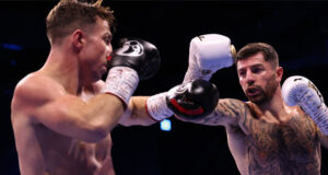 Mark Chamberlain shone in Dublin. Photo Credit: Queensberry