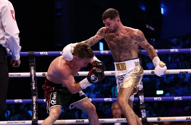 Mark Chamberlain is the IBO world champion. Photo Credit: Queensberry