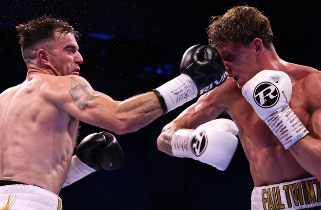 Carl Fail had a devastating knockout win in Dublin. Photo Credit: Queensberry