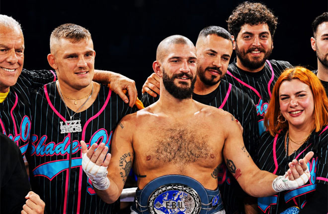 Morello won the EBU Silver middleweight title last time out Photo Credit: Fight Sport Italia