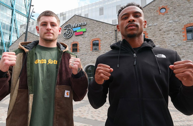 Walsh meets Denny Photo Credit: Zuffa Boxing