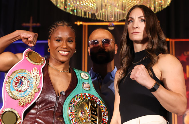 Dubois vs Moore is the co-main event Photo Credit: Most Valuable Promotions