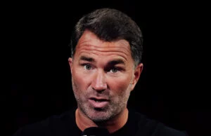 Eddie Hearn sets Tyson Fury vs Anthony Joshua deadline Eddie Hearn has set a deadline of this week for Tyson Fury and Anthony Joshua to settle their venue row Photo Credit: Matchroom Boxing
