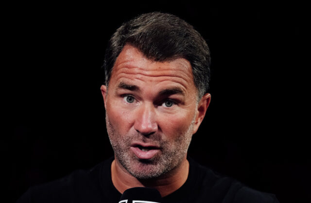 Eddie Hearn has set a deadline of this week for Tyson Fury and Anthony Joshua to settle their venue row Photo Credit: Matchroom Boxing