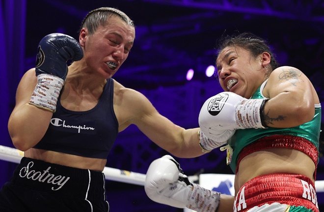 Flores was beaten by Scotney in April Photo Credit: Mark Robinson / Most Valuable Promotions