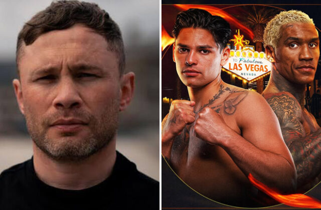 Carl Frampton has given his prediction for Garcia-Benn. Photo Credit: BBC/ Goldenboy Carl Frampton has given his prediction for Garcia-Benn. Photo Credit: BBC/ Goldenboy