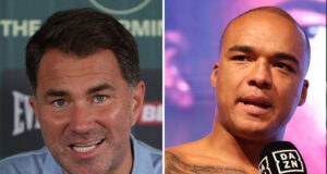 Eddie Hearn has agreed with Fabio Warldey taking an immediate rematch. Photo Credit: Leigh Dawney/ Mark Robinson/ Queensberry/ Matchroom