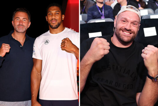 Eddie Hearn has warned that Tyson Fury vs Anthony Joshua could fall apart if a key stumbling block is not overcome Photo Credit: Mark Robinson Matchroom Boxing