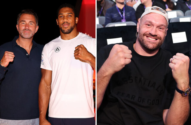 Eddie Hearn has warned that Tyson Fury vs Anthony Joshua could fall apart if a key stumbling block is not overcome Photo Credit: Mark Robinson Matchroom Boxing Eddie Hearn has warned that Tyson Fury vs Anthony Joshua could fall apart if a key stumbling block is not overcome Photo Credit: Mark Robinson Matchroom Boxing