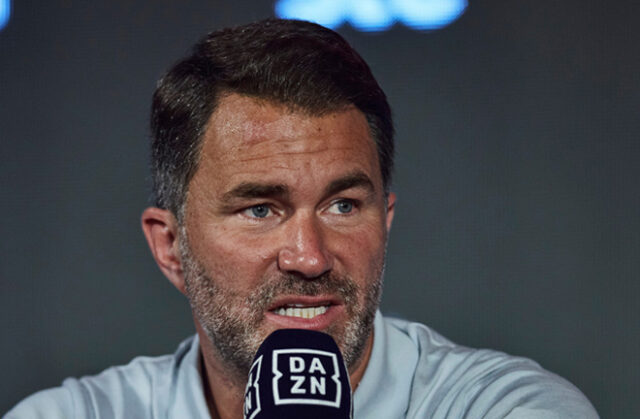 Eddie Hearn has provided the latest on Tyson Fury vs Anthony Joshua Photo Credit: Mark Robinson Matchroom Boxing Eddie Hearn has provided the latest on Tyson Fury vs Anthony Joshua Photo Credit: Mark Robinson Matchroom Boxing
