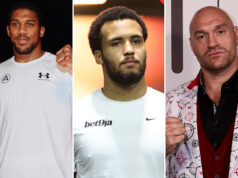 Moses Itauma says he won't fight Anthony Joshua and Tyson Fury Photo Credit: Mark Robinson Matchroom Boxing/Leigh Dawney/Queensberry