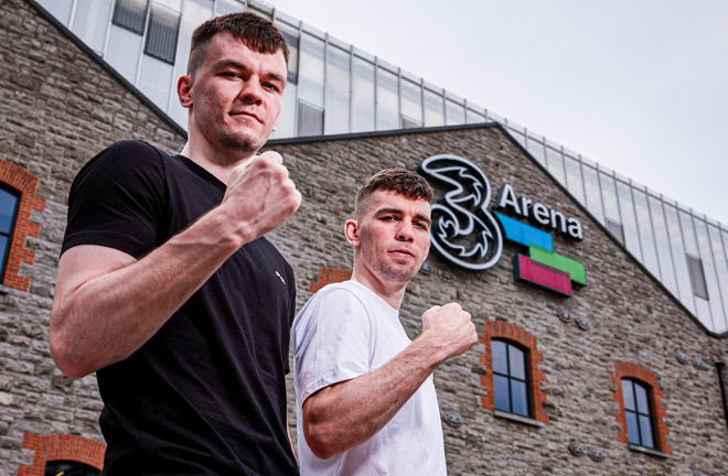 Aaron McKenna and brother Stephen McKenna both feature on the card Photo Credit: Zuffa Boxing