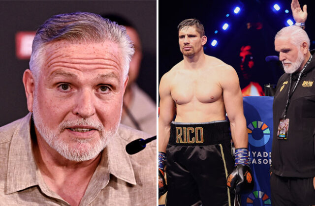 Peter Fury has spoken on Rico Verhoeven's future. Photo Credit: Chris Dean/ Boxxer/ Matchroom/ Mark Robinson Peter Fury has spoken on Rico Verhoeven's future. Photo Credit: Chris Dean/ Boxxer/ Matchroom/ Mark Robinson