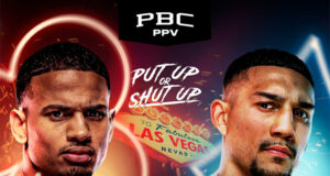 Rolly Romero defends his WBA welterweight world title against Teofimo Lopez in Las Vegas on Saturday Photo Credit: Premier Boxing Champions
