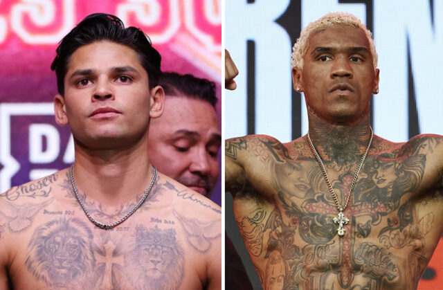 Kell Brook has backed Ryan Garcia to beat Conor Benn Photo Credit: Golden Boy / Cris Esqueda/Mark Robinson Kell Brook has backed Ryan Garcia to beat Conor Benn Photo Credit: Golden Boy / Cris Esqueda/Mark Robinson