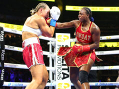Shields dominated Scott. Photo Credit: Instagram, Salita Promotions