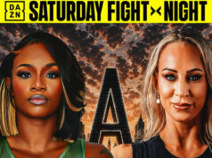Claressa Shields challenges Kaye Scott for her unified middleweight world titles in Atlanta on Saturday Photo Credit: DAZN