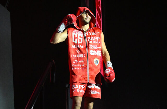 Callum Simpson refused to be denied in rematch with Williamson. Photo Credit: Boxxer Callum Simpson refused to be denied in rematch with Williamson. Photo Credit: Boxxer