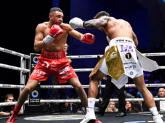 Simpson got his revenge over Williamson in August. Photo Credit: Boxxer