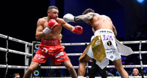 Simpson got his revenge over Williamson in August. Photo Credit: Boxxer