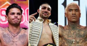 Teofimo Lopez has called for the winner of Ryan Garcia vs Conor Benn Photo Credit: Cris Equeda/Mark Robinson