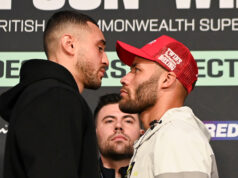 Troy Williamson faces Callum Simpson in a rematch in Leeds on Saturday Photo Credit: Chris Dean/BOXXER