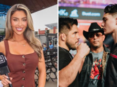 Who is the female DAZN host for Cejudo vs Walton? Lauren Blake will host Henry Cejudo vs Wanna Walton on Saturday on DAZN Photo Credit: @laurenblakeee/Misfits Boxing