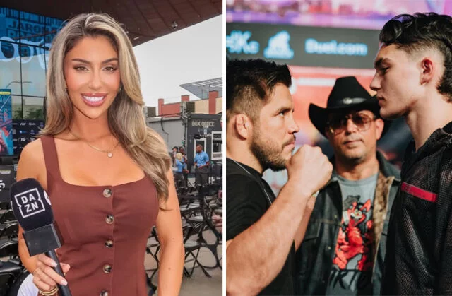 Lauren Blake will host Henry Cejudo vs Wanna Walton on Saturday on DAZN Photo Credit: @laurenblakeee/Misfits Boxing Lauren Blake will host Henry Cejudo vs Wanna Walton on Saturday on DAZN Photo Credit: @laurenblakeee/Misfits Boxing
