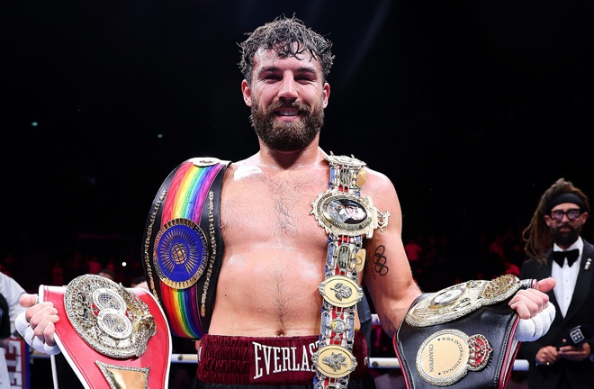 Brown stopped Hedges to win the British and Commonwealth cruiserweight titles Photo Credit: Mark Robinson Matchroom Boxing