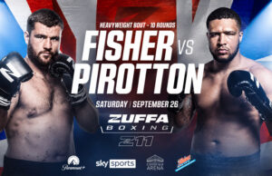 Johnny Fisher faces Michael Pirotton in a heavyweight clash at the Copper Box Arena on Saturday Photo Credit: Zuffa Boxing